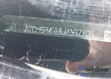 2018 Chevrolet Colorado Wt из США, поврежденный, VIN 1GCHSBEA8J1307809